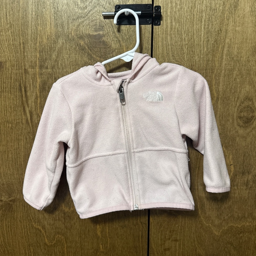 Pink 6-12 Months baby north face sweater